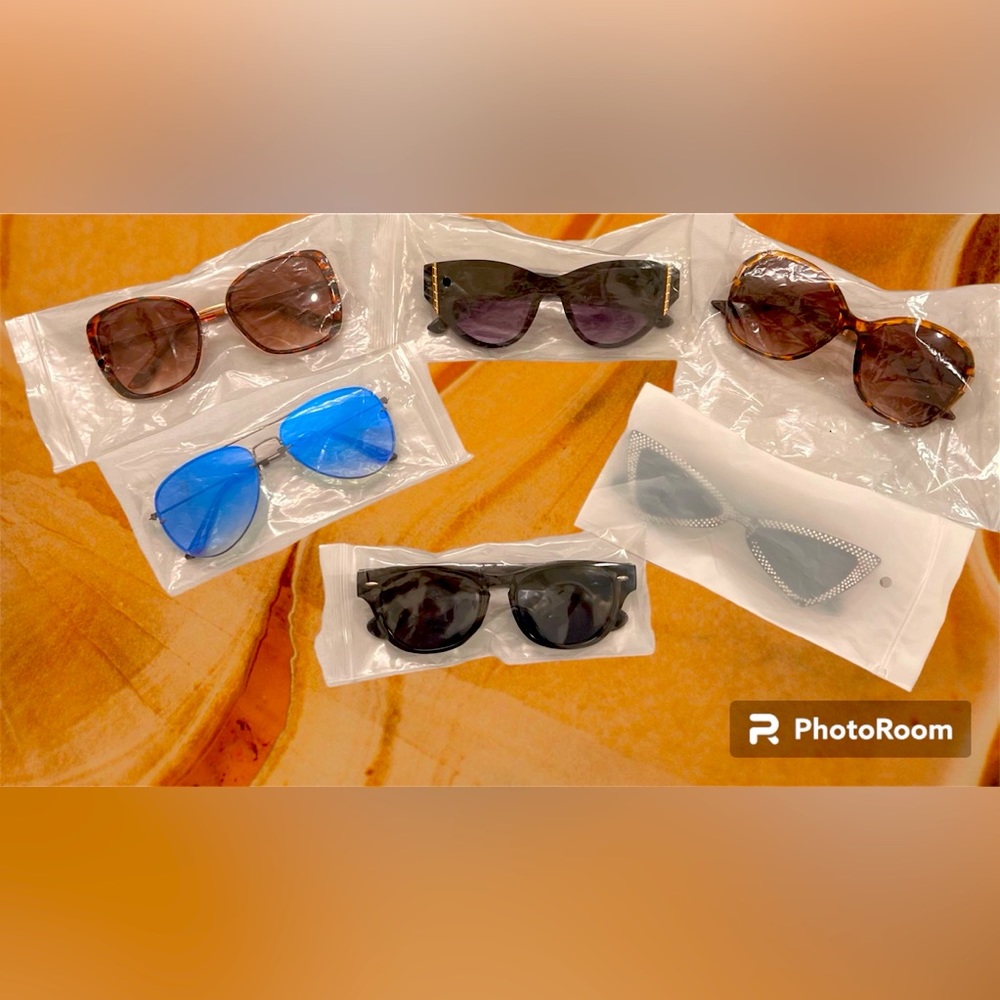 sunglasses, (glasses) assorted colors for women, different brands.